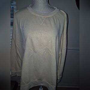 "TRUE CRAFT" Womens Slouchy Sweatshirt